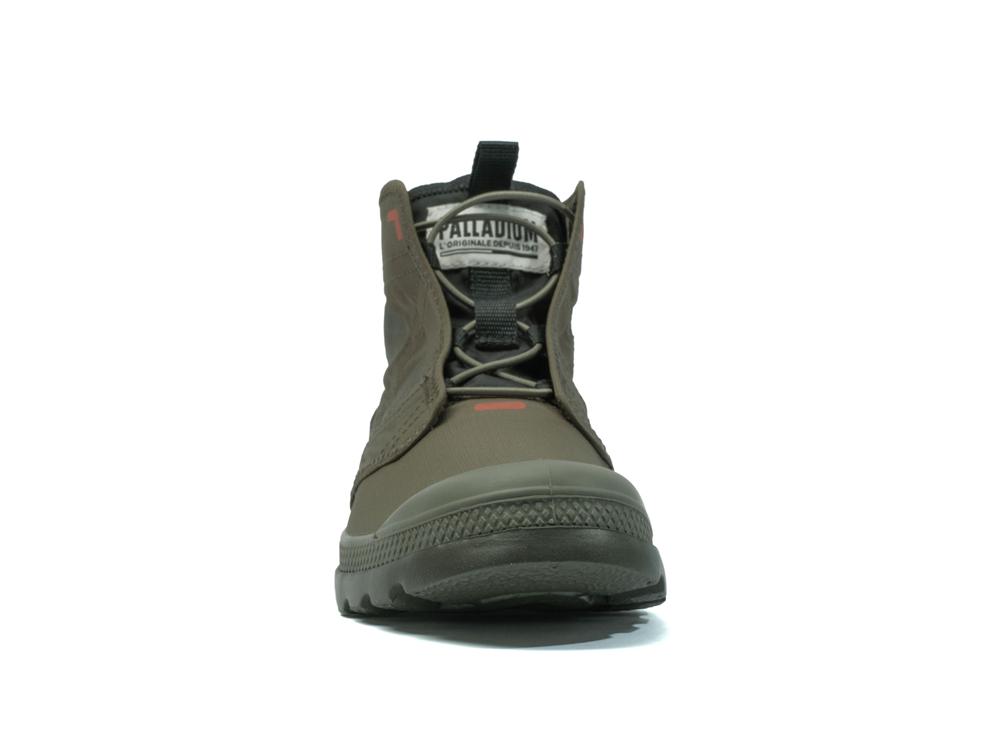 Olive Night Men Palladium PAMPA TRAVEL LITE RS High Tops Shoes  USA |  FHI-671305