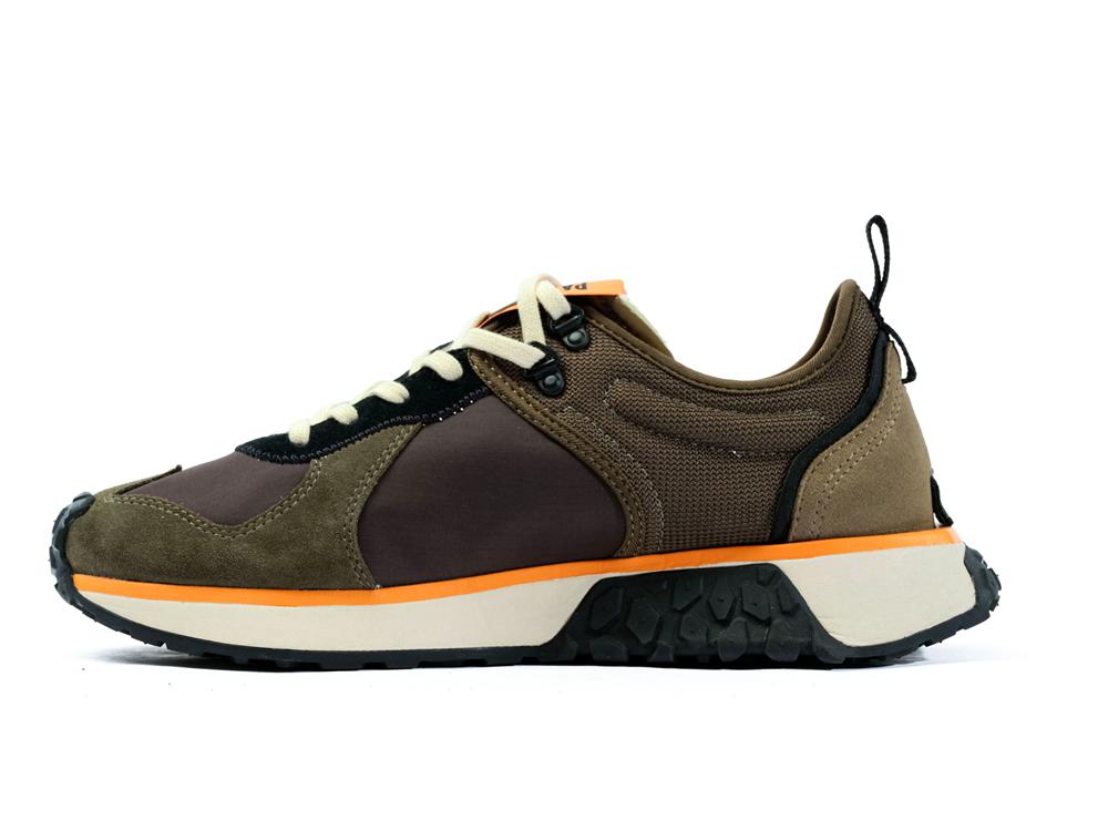 Olive Night / Black Men Palladium TROOP RUNNER Sneakers  USA |  ORX-193064