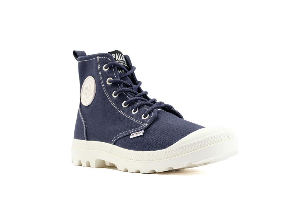 Ombre Blue Men Palladium PAMPA BLANC High Tops Shoes  USA |  RYK-678301