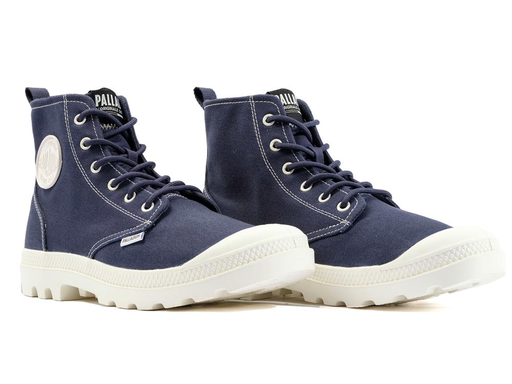 Ombre Blue Men Palladium PAMPA BLANC High Tops Shoes  USA |  RYK-678301