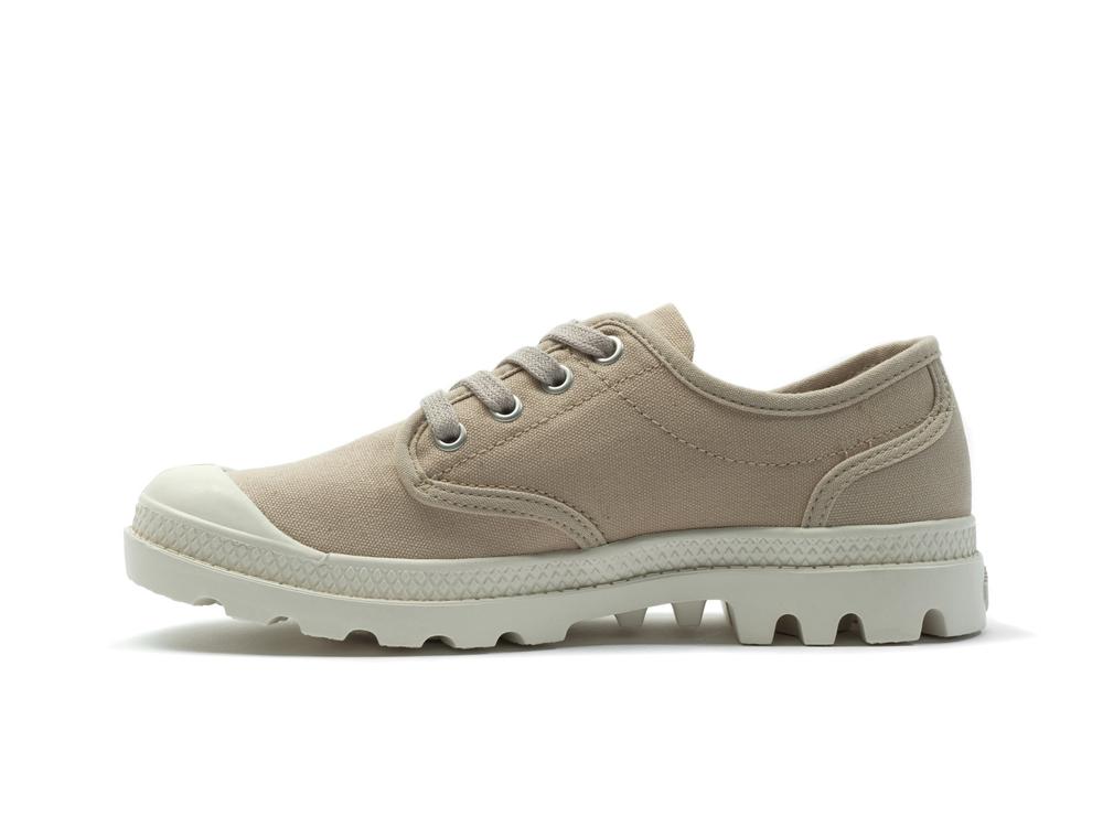 Pilat green Women Palladium PAMPA OXFORD Low Tops Shoes  USA |  YPQ-429715