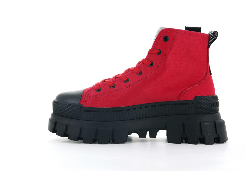 Red Salsa Women Palladium REVOLT HI TX High Top Boots  USA |  EIC-963215