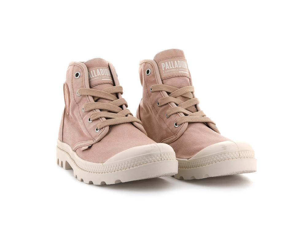 Rose Brick Women Palladium PAMPA HI High Top Boots  USA |  BVX-267913