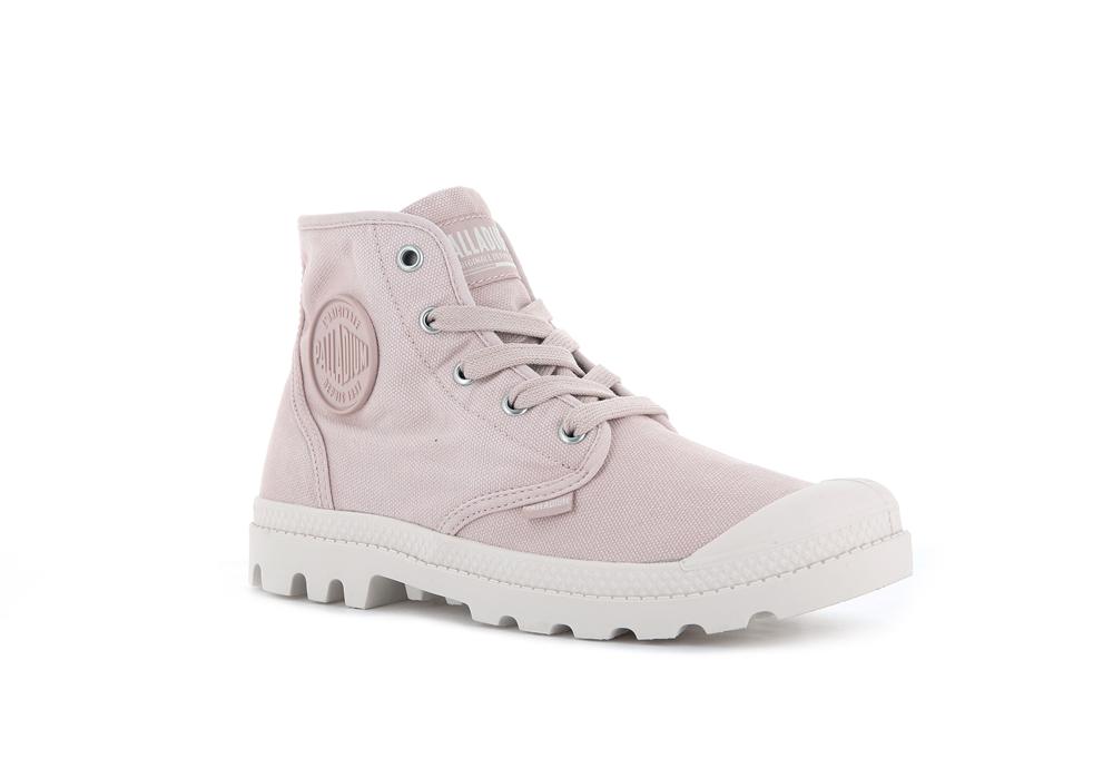 Rose Smoke Women Palladium PAMPA HI High Top Boots  USA |  AUB-153068