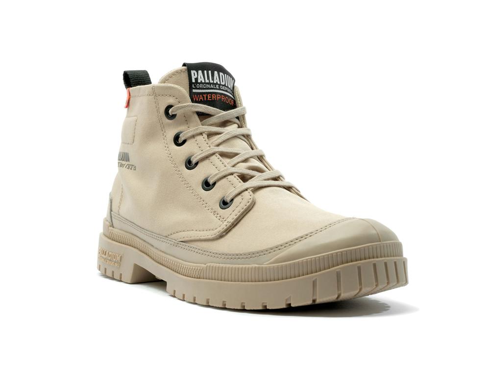 Safari Green Men Palladium SP20 HI WP+ High Tops Shoes  USA |  XDV-691853