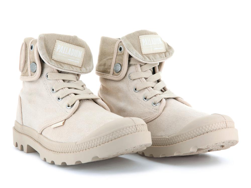 Sahara Green / Safari Women Palladium BAGGY High Top Boots  USA |  OZL-214086