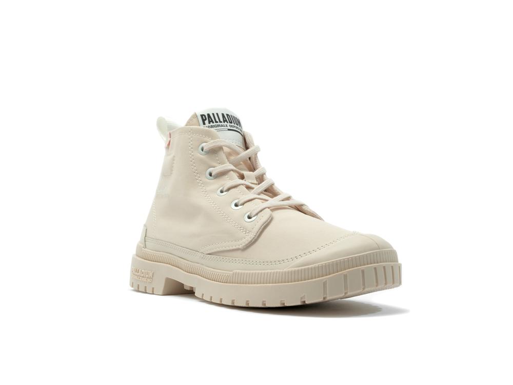 Sand Beige Men Palladium SP20 HI TECH High Tops Shoes  USA |  FWU-097382