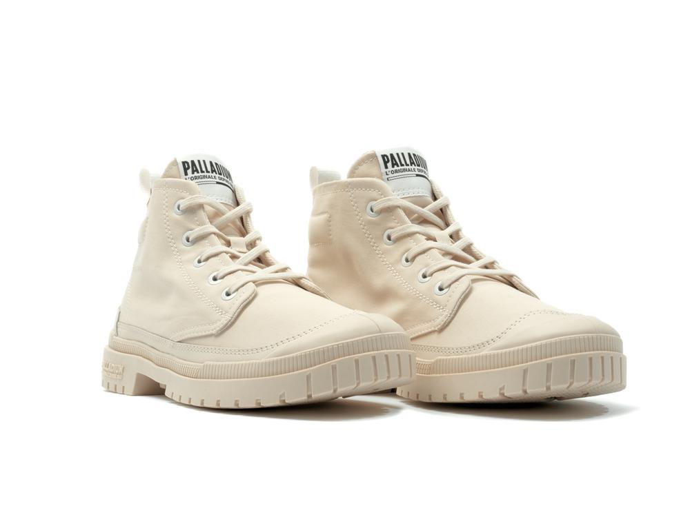 Sand Beige Men Palladium SP20 HI TECH High Tops Shoes  USA |  FWU-097382