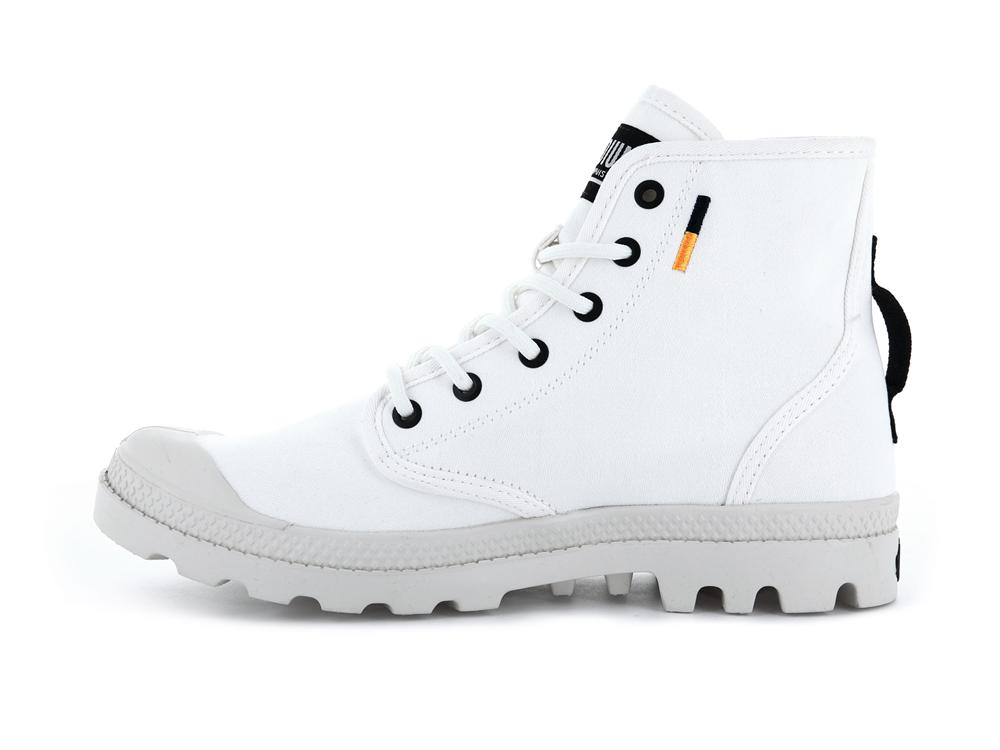 Star White Kids' Palladium PAMPA HI HTG SUPPLY High Top Boots  USA |  OFA-481576