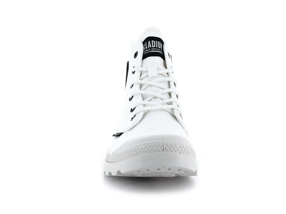 Star White Men Palladium PAMPA HI HTG SUPPLY High Top Boots  USA |  RZW-934652