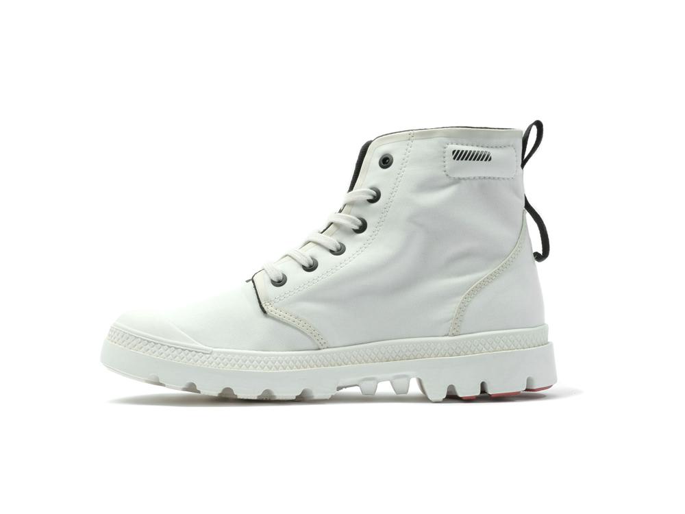 Star White Men Palladium PAMPA LITE+ HI High Tops Shoes  USA |  AZX-829750