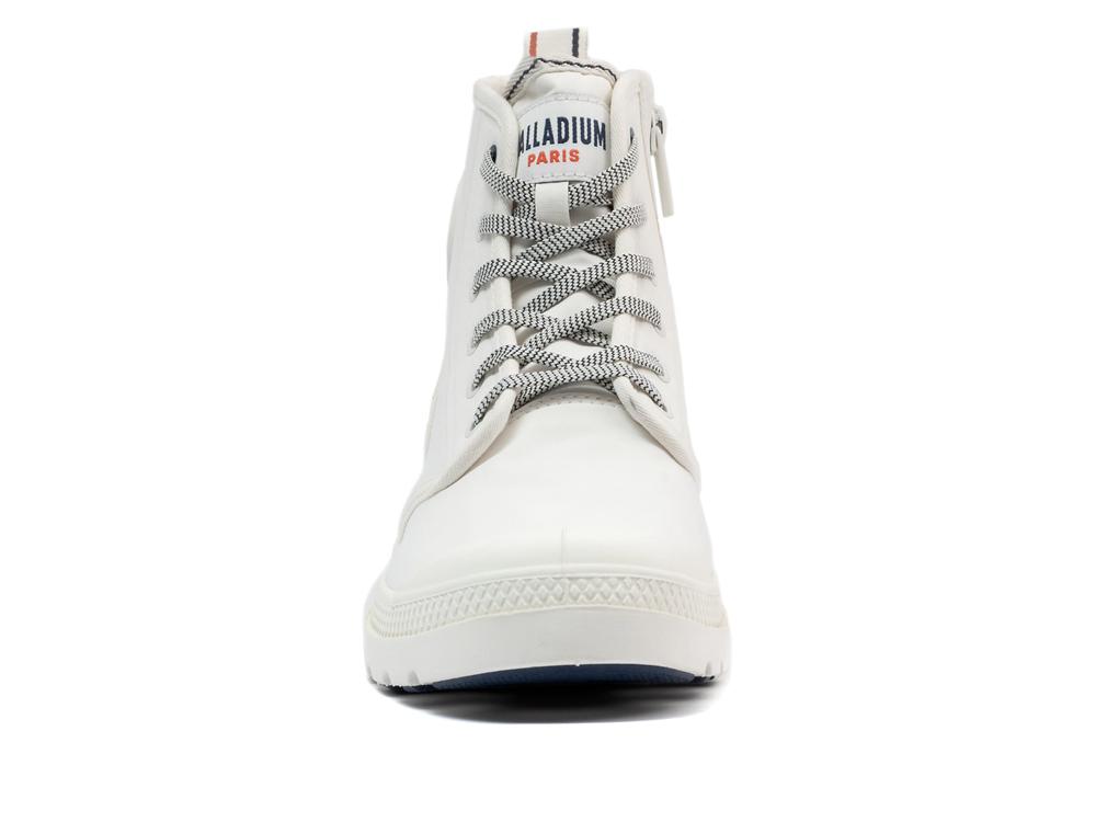 Star White Men Palladium PAMPA LITE+ HI PARIS High Tops Shoes  USA |  MWH-269345