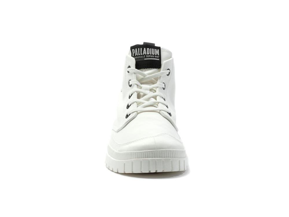 Star White Men Palladium SP20 HI TECH High Tops Shoes  USA |  EYJ-543798