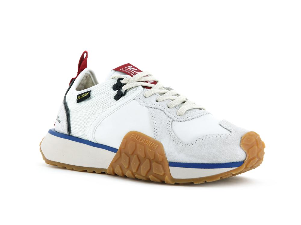 Star White Men Palladium TROOP RUNNER Sneakers  USA |  NIO-453127