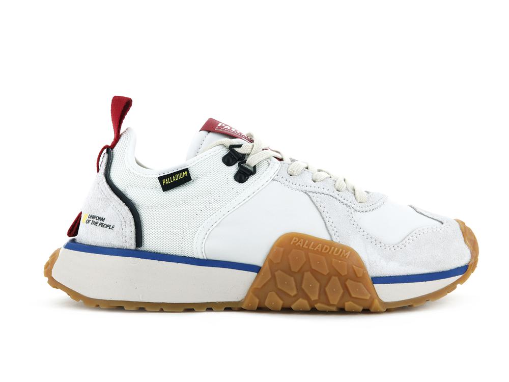 Star White Men Palladium TROOP RUNNER Sneakers  USA |  NIO-453127