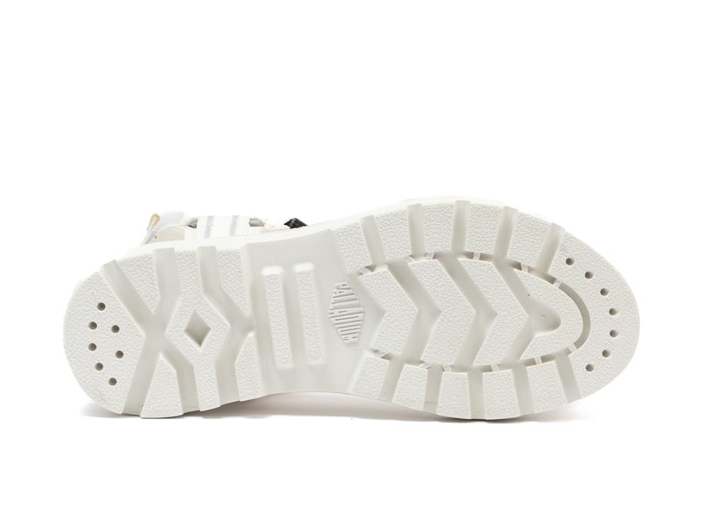 Star White Women Palladium PALLACRUISE PARIS Sandals  USA |  BPC-109728