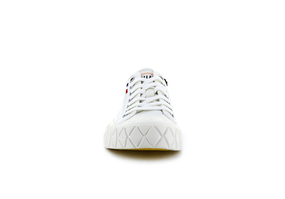 Star White Women Palladium PALLA ACE CANVAS Low Tops Sneakers  USA |  GCK-712695