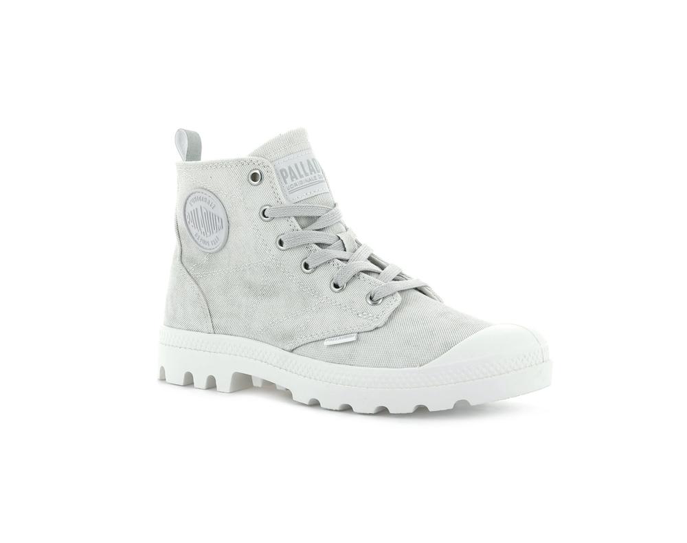 Star White Women Palladium PAMPA ZIP DESERTWASH High Top Boots  USA |  ZRB-093214