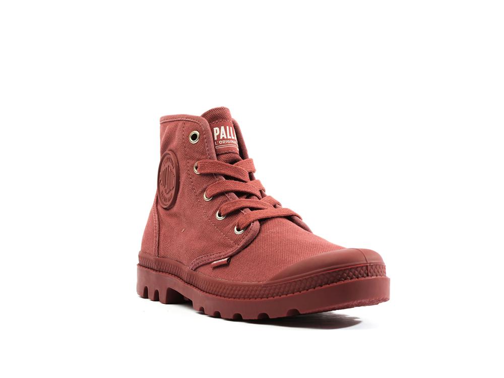 Wax Red Women Palladium PAMPA HI High Top Boots  USA |  ACM-284350