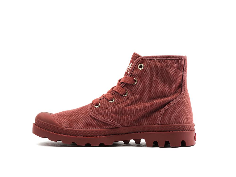 Wax Red Women Palladium PAMPA HI High Top Boots  USA |  ACM-284350