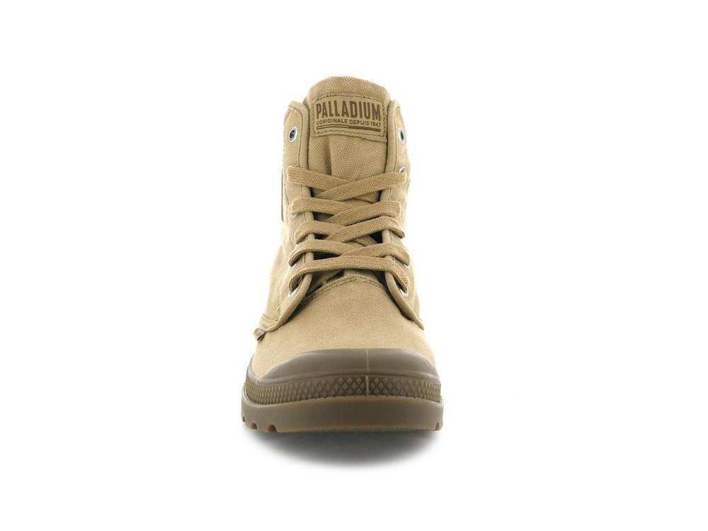 Woodlin Brown Men Palladium PAMPA HI High Tops Shoes  USA |  FAK-729548